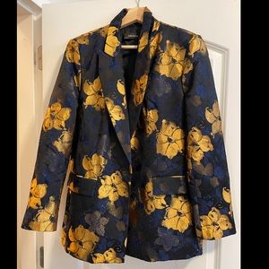 Floral blazer